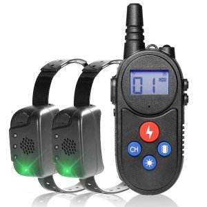 dog training collar with walkie talkie Remote Control Distance Up to 3280Ft for 2 dogs dog training collar with walkie talkie Remote Control Distance Up to 3280Ft for 2 dogs